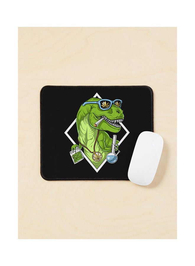 Generic - T Rex Dinosaur Stoner Mouse Pad Multicolour - Image 1