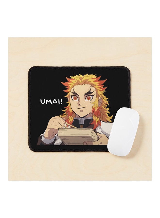 Rengoku Umai Mouse Pad Multicolour