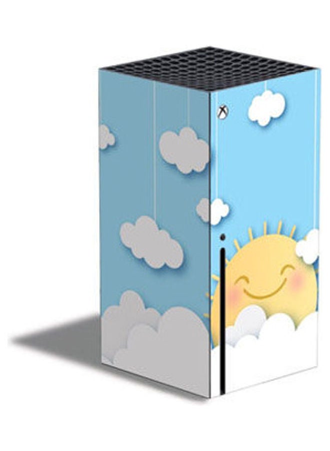 Generic Cute Sun In The Clouds Skin For Xbox Series X 