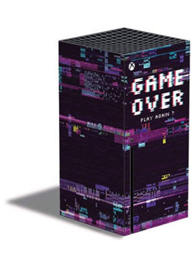 Game Over Glitch Skin For Xbox Series X