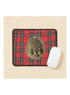 Royal Stewart Tartan Mouse Pad Multicolour