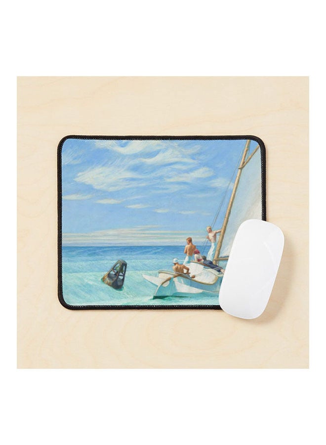 Ground Swell Oil Painting Mouse Pad Multicolour 