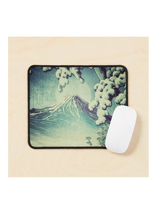5 Lakes At Moonlight Mouse Pad Multicolour 