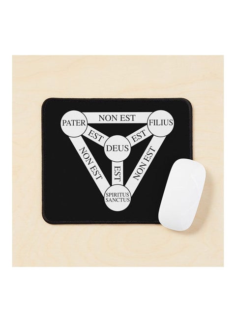 Shield Of The Trinity Mouse Pad Multicolour