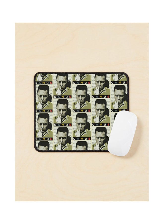 Albert Camus Mouse Pad Multicolour