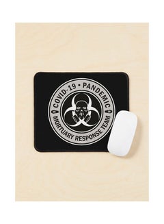 Covid 19 Pandemic Mortuary Response Team Skull 2020 Mouse Pad Multicolour