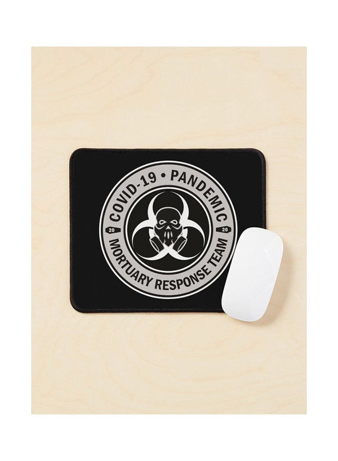 Generic - Covid 19 Pandemic Mortuary Response Team Skull 2020 Mouse Pad Multicolour - Image 1