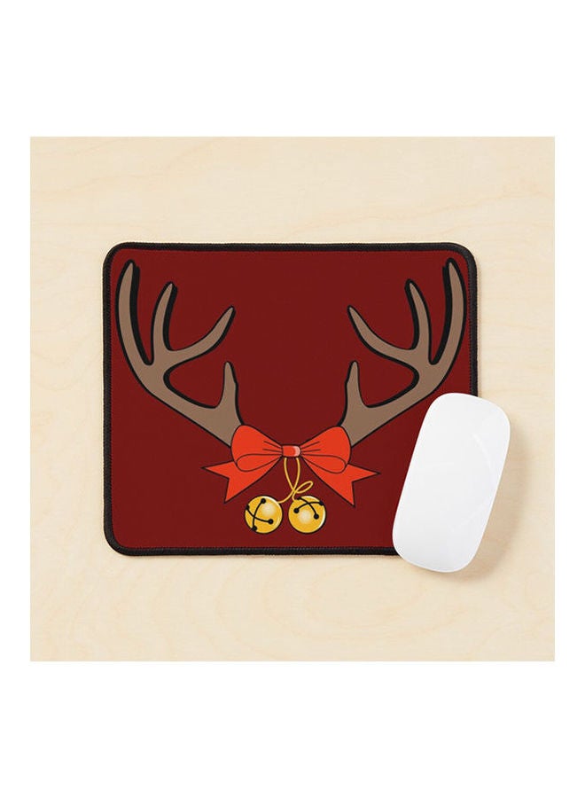 Reindeer Chest Mouse Pad Multicolour