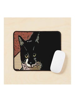 Generic Cute Tuxedo Cat Using Filters Mouse Pad Multicolour 