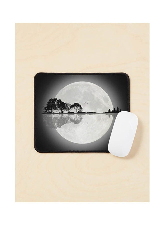 Moonlight Nature Guitar Mouse Pad Multicolour 