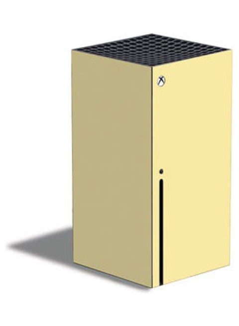 Light Yellow Skin For Xbox Series X