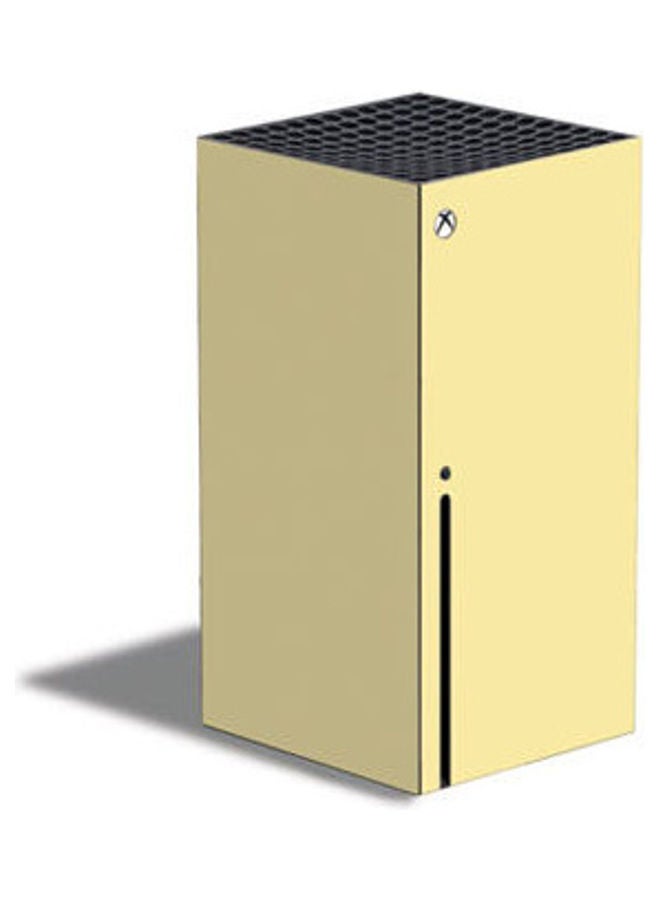 Generic - Light Yellow Skin For Xbox Series X - Image 1