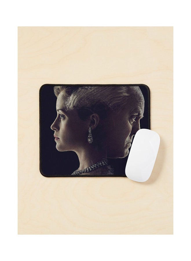 Generic - The Crown Netflix Tv Series Poster Claire Foy Is Queen Elizabeth Ii Matt Smith John Lithgow Is Winston Churchill Mouse Pad Multicolour - Image 1