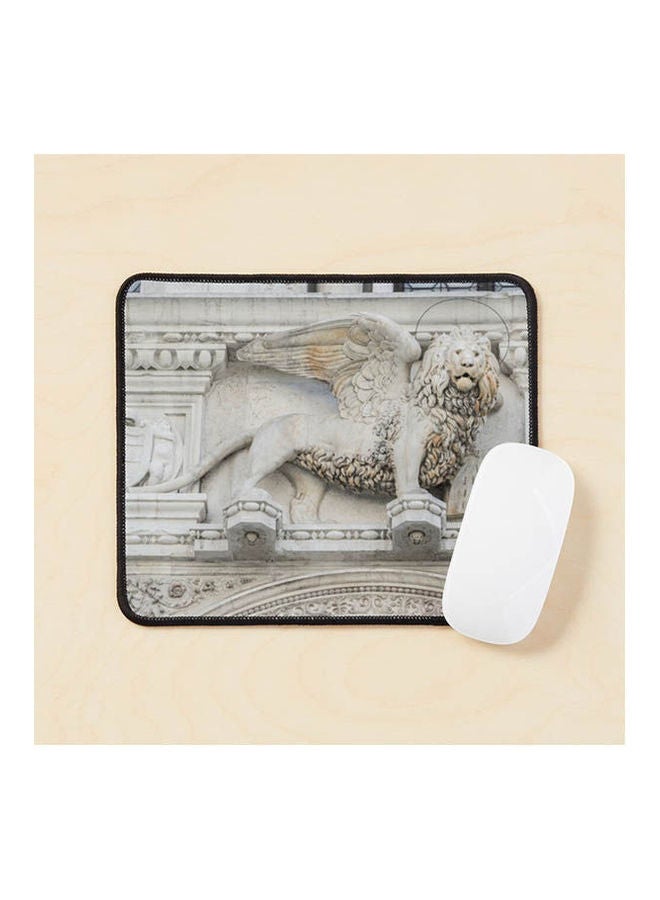 Classic Venetian Saint Marks Winged Lion Leone Alato Di San Marco Mouse Pad Multicolour 
