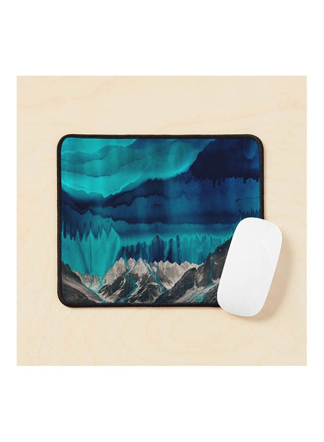 Generic Skyfall Melting Blue Mountain Clouds Mouse Pad Multicolour 