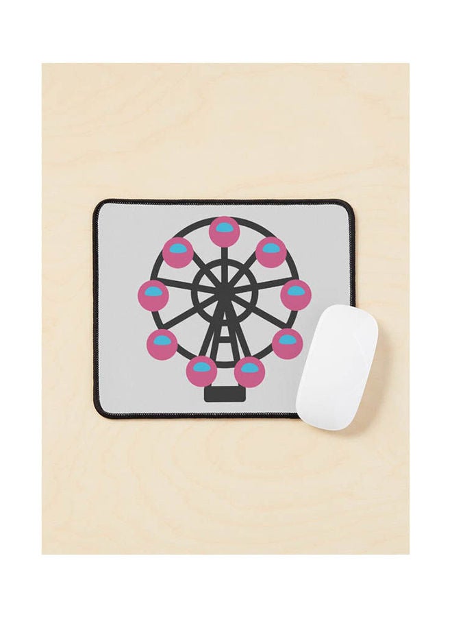 Ferris Wheel Big Wheel Fairground Observation Wheel Gift Mouse Pad Multicolour