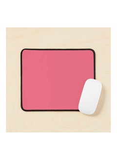 Watermelon Pink Simple Solid Designer Color All Over Color Mouse Pad Multicolour