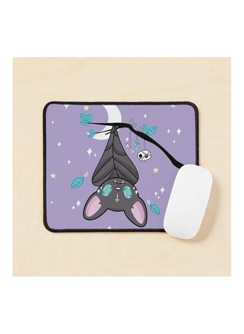 Sparkly Bat Mouse Pad Multicolour