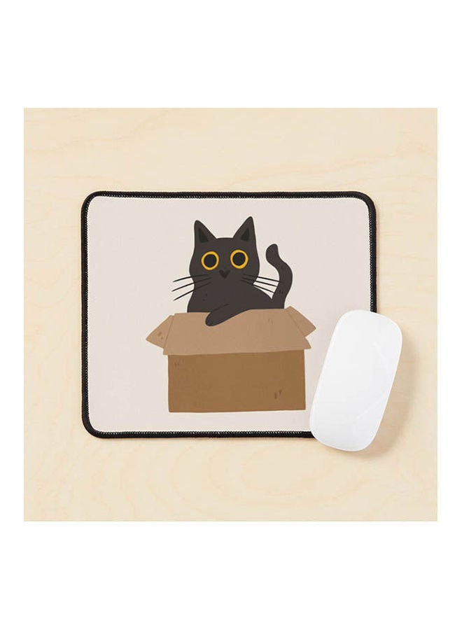 Generic - Cat In A Box Mouse Pad Multicolour - Image 1