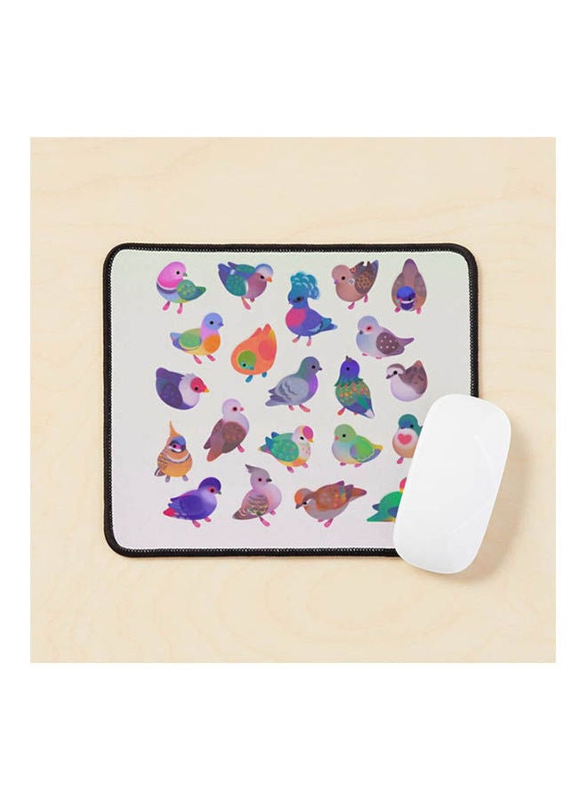 Generic - Wild Pigeon Light Name Mouse Pad Multicolour - Image 1
