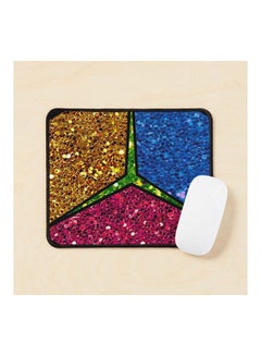 Disco Geometric Sequin Digital Print Design Mouse Pad Multicolour