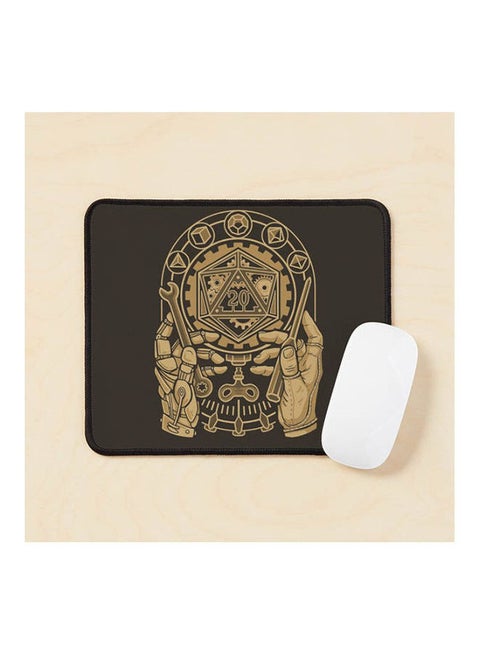 Clockwork D20 Mouse Pad Multicolour