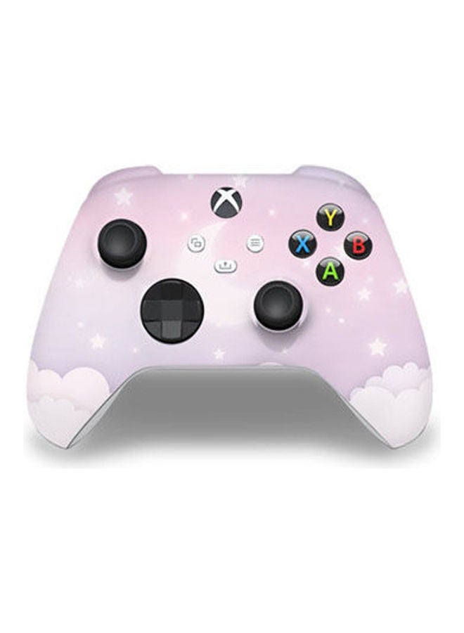 غطاء حماية بتصميم سماء القمر واللافندر لذراع التحكم من سلسلة إكس بوكس