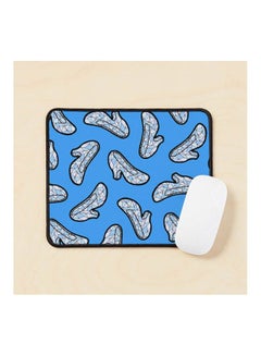 Glass Slipper Pattern In Mouse Pad Multicolour