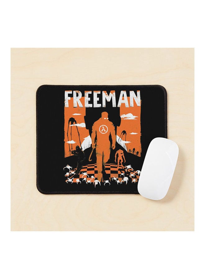 The Freeman Half Life Shirt Halflife Mouse Pad Multicolour 