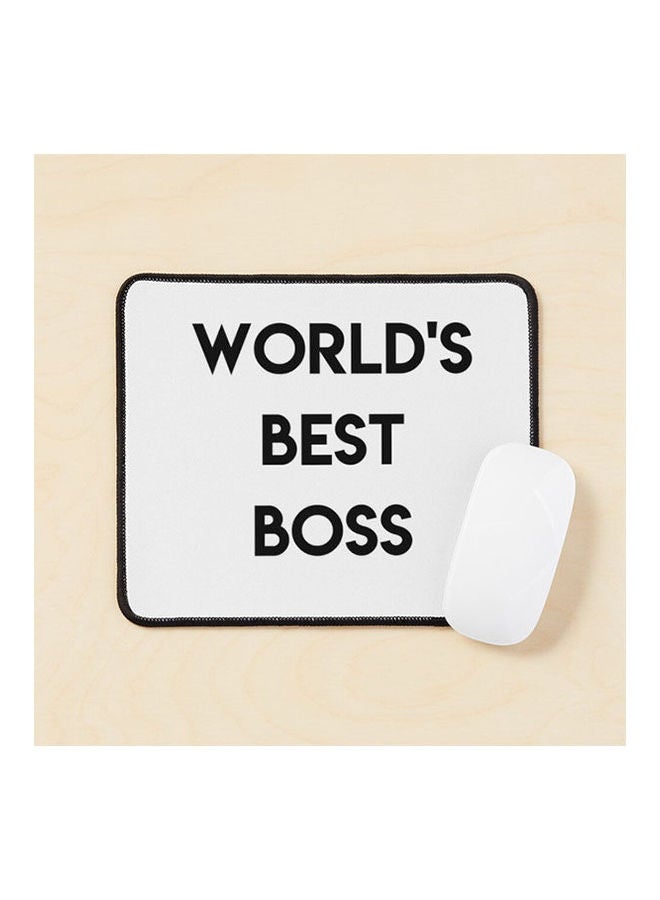 World S Best Boss Mouse Pad Multicolour