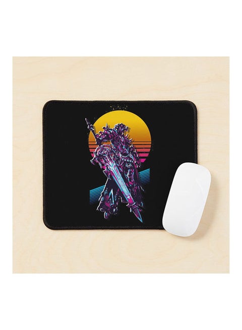 Dark Knight Ffxiv 80S Retro Mouse Pad Multicolour