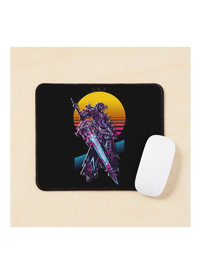 Dark Knight Ffxiv 80S Retro Mouse Pad Multicolour