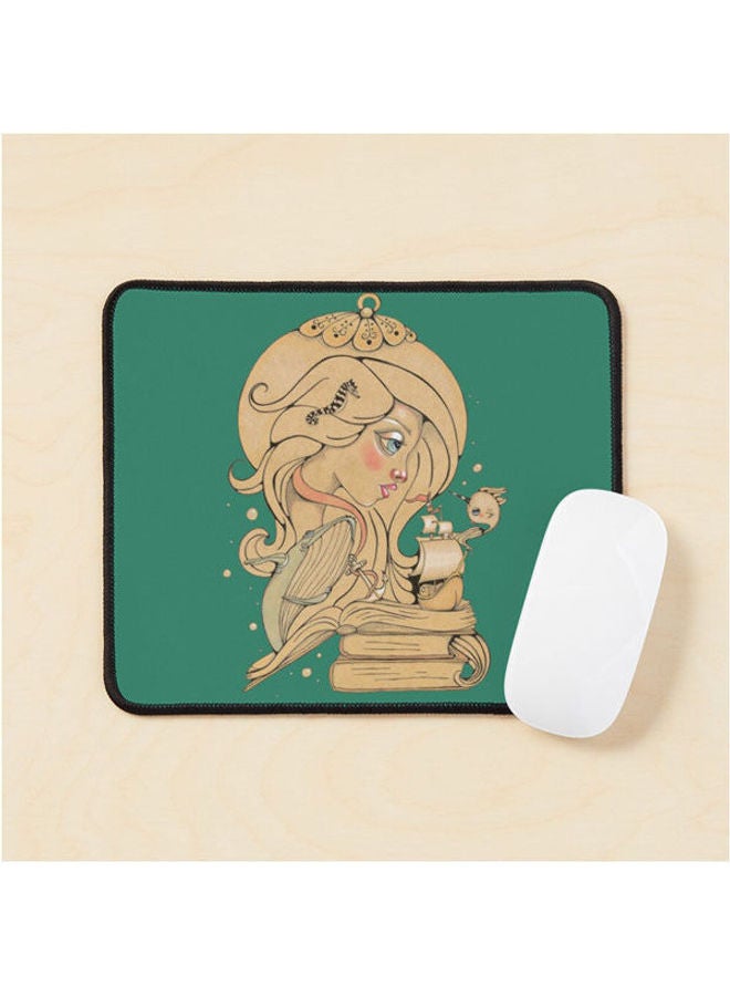 Song For The Blue Ocean Mouse Pad Multicolour