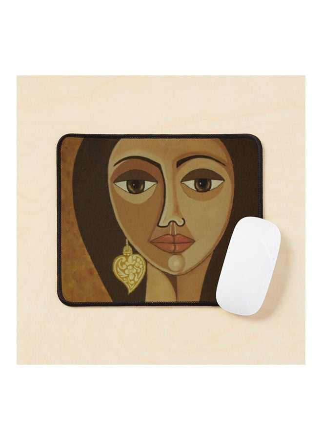 Generic The Portuguese Earring Mouse Pad Multicolour 