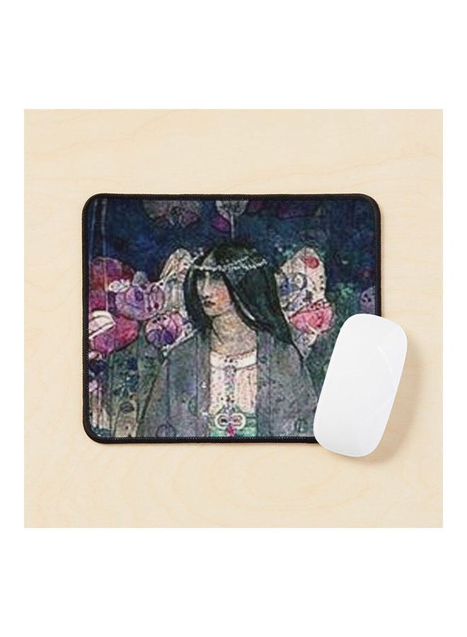 Generic Charles Rennie Mackintosh In Fairyland 1897 Mouse Pad Multicolour 