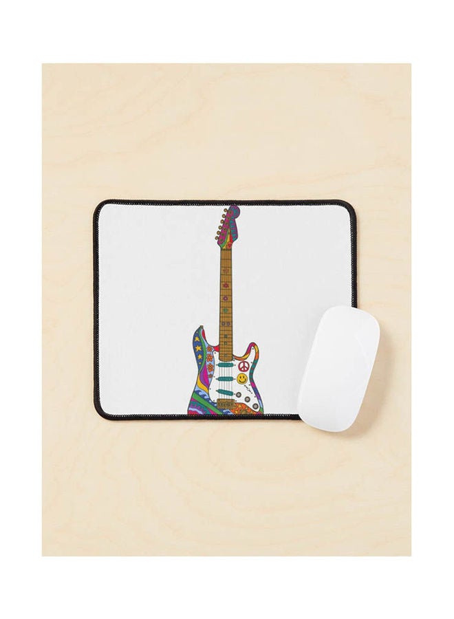 Psychedelic Guitar Mouse Pad Multicolour 