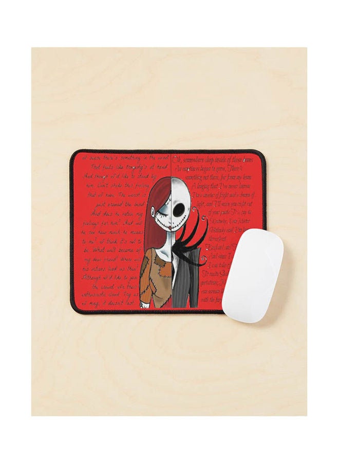 Nightmare Before Christmas Edition Mouse Pad Multicolour