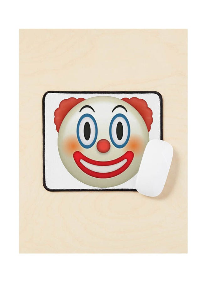 Emoji Clown Mouse Pad Multicolour