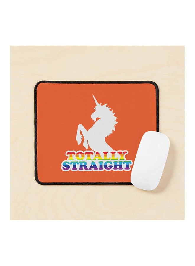 Generic - Totally Straight Mouse Pad Multicolour - Image 1