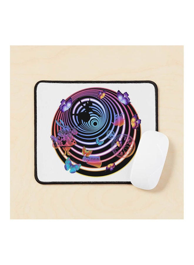 Generic - Down The Rabbit Hole Mouse Pad Multicolour - Image 1