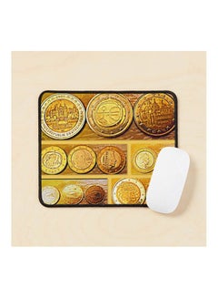 Generic Special Coin Collection Mouse Pad Multicolour 