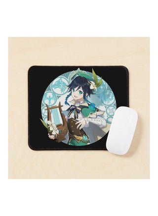 Genshin Impact Venti Anemo Bard Character Mouse Pad Multicolour - v1643476106/N52506497A_1