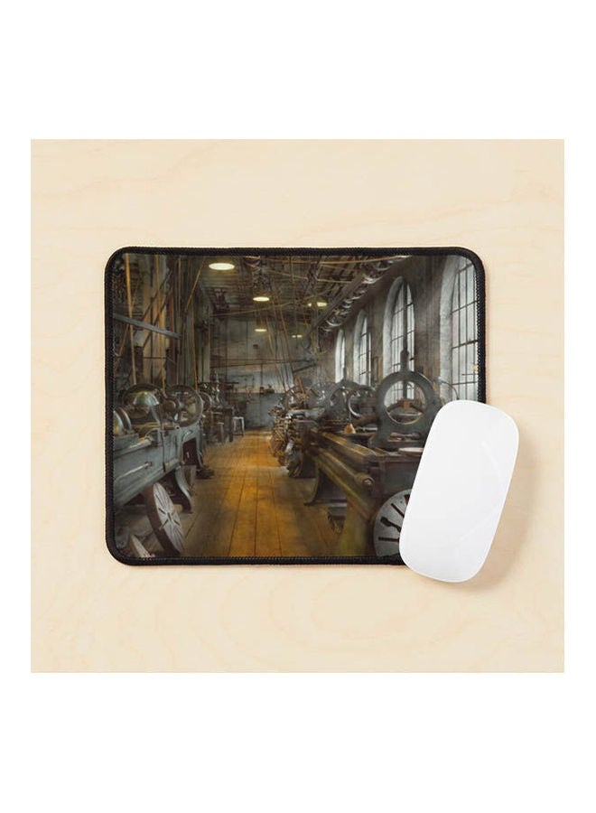 Machinist Lathes The Original Lather Disc Mouse Pad Multicolour 