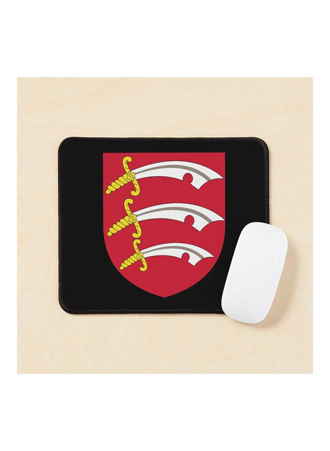County Essex Coat Of Arms England Mouse Pad Multicolour