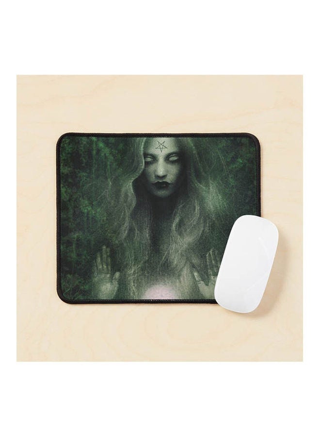 Forest Witch Mouse Pad Multicolour
