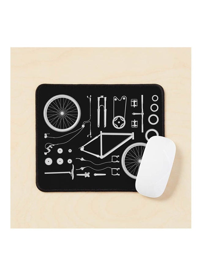 Bike Exploded Mouse Pad Multicolour