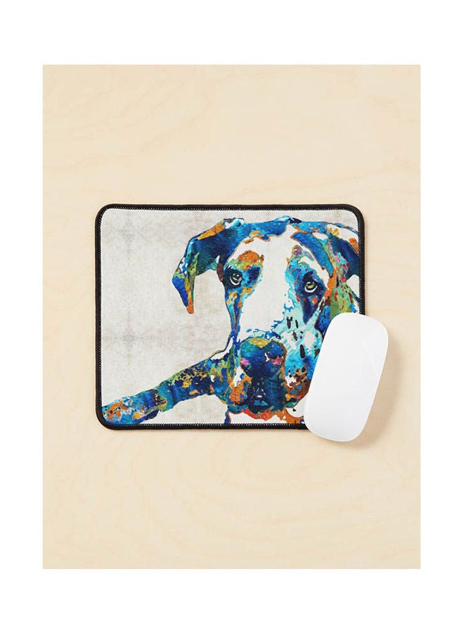Great Dane Art Stick With Me Mouse Pad Multicolour