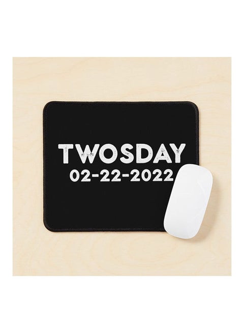 Twosday 02 22 2022 Two S Day February 22Nd 2022 Mouse Pad Multicolour