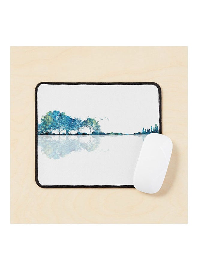 Nature Guitar Watercolor S Mouse Pad Multicolour 