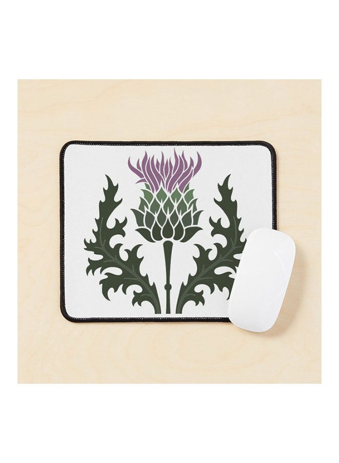 Scottish Thistle Flower Of Scotland Mouse Pad Multicolour 